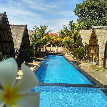 Youpy Bungalows Gili Air Ngoại thất bức ảnh