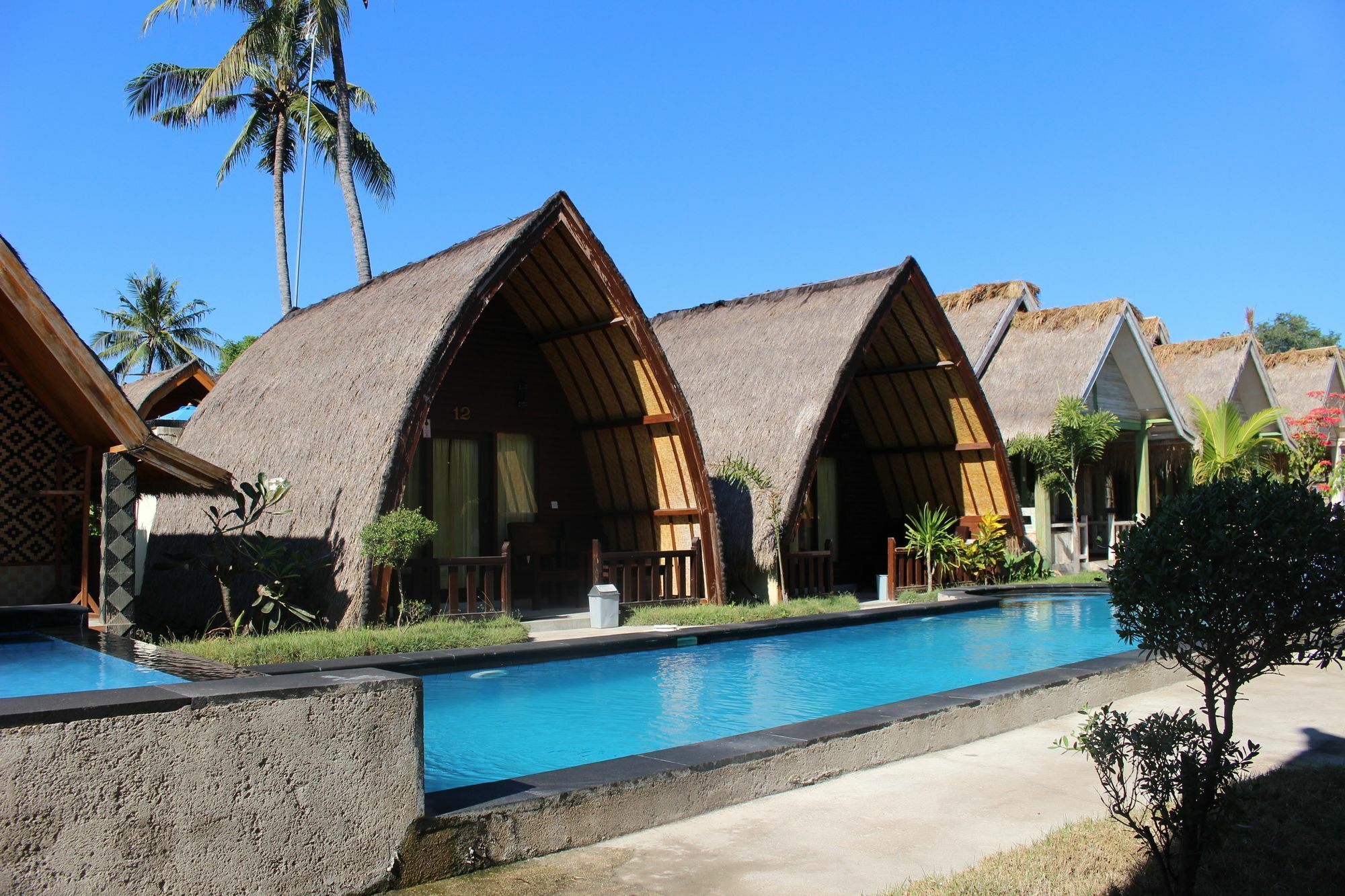 Youpy Bungalows Gili Air Ngoại thất bức ảnh